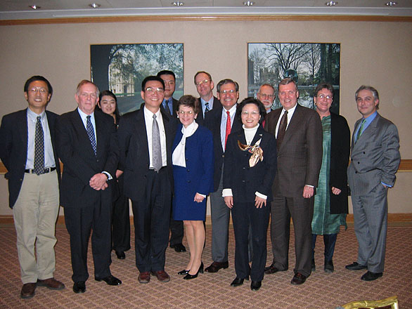 林毅夫教授访美